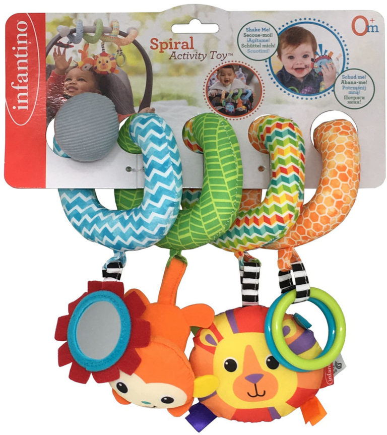 infantino spiral car seat toy