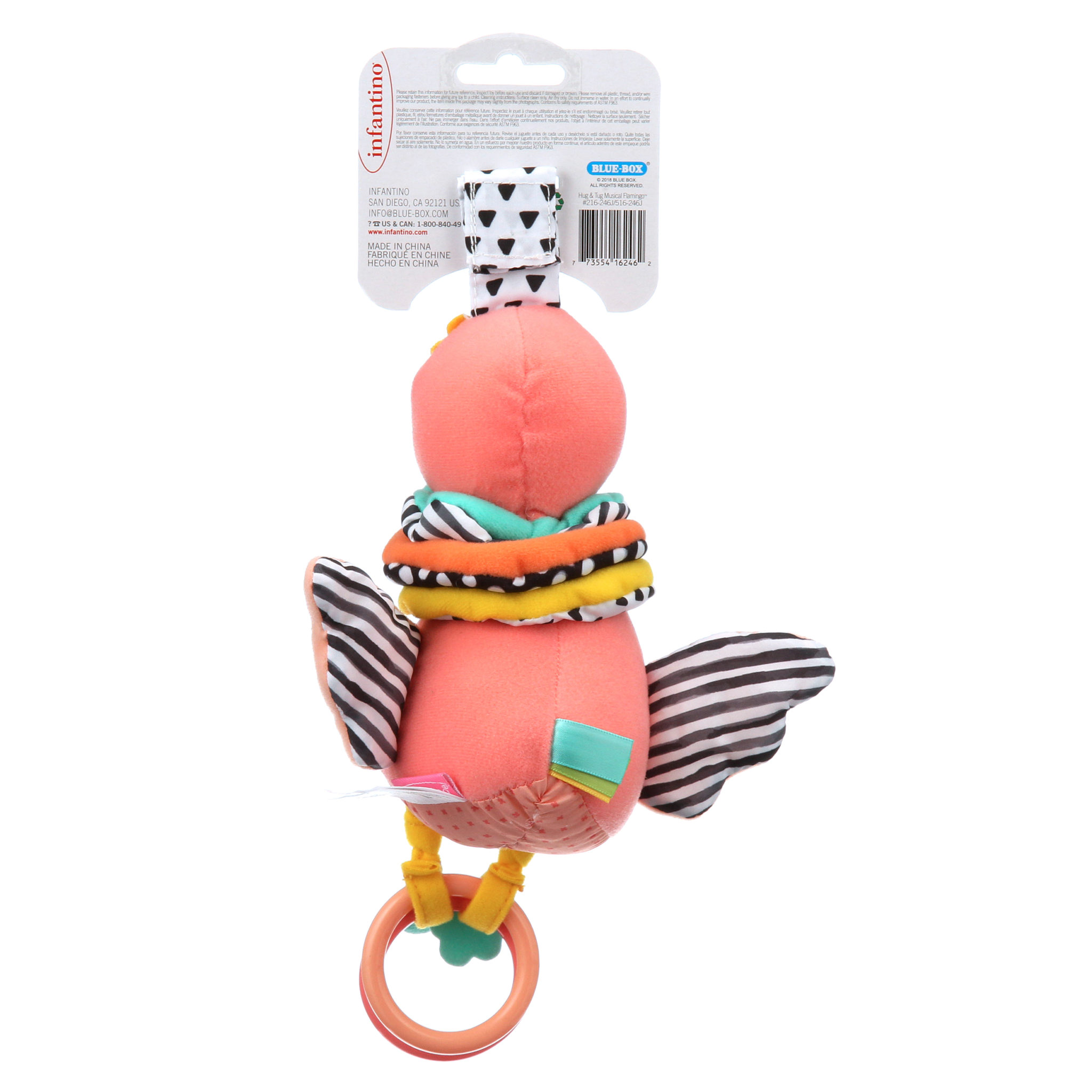 hug fun flamingo