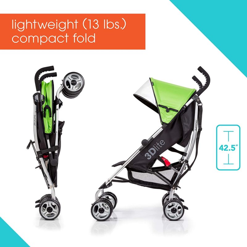 summer 3d lite stroller weight limit