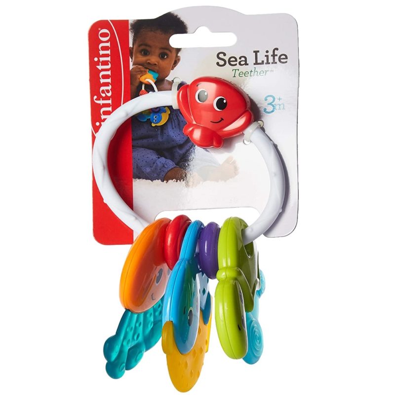 infantino textured teether