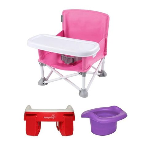 Summer Infant Pop 'n Sit Portable Booster (Pink)