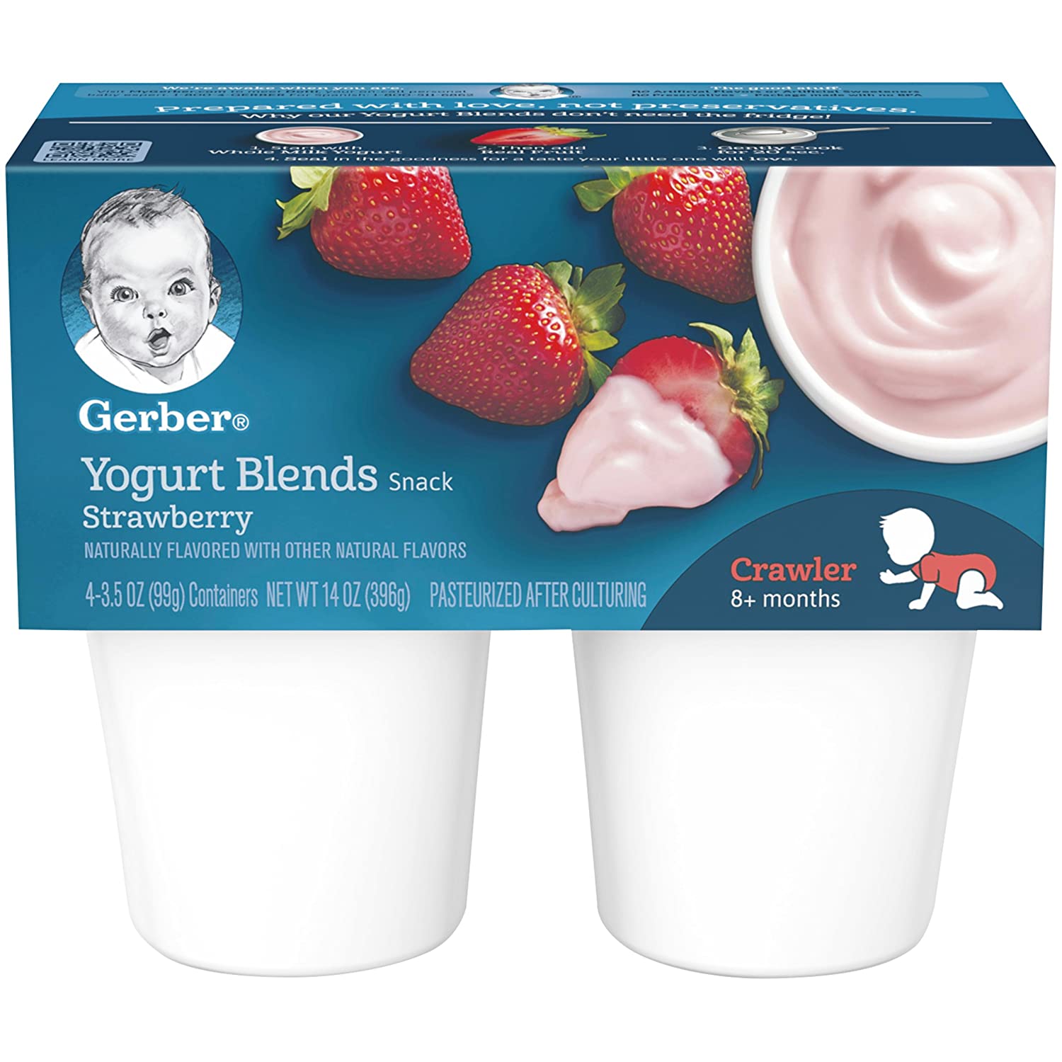 Gerber sales strawberry yogurt